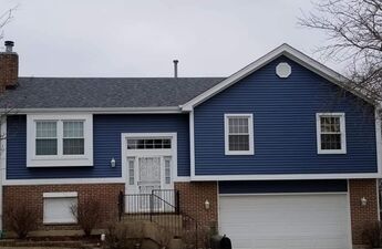 Before & After Exterior Siding and Roofing Restoration in Schaumburg, IL