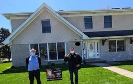 Before & After Exterior Siding and Roofing Restoration in Schaumburg, IL